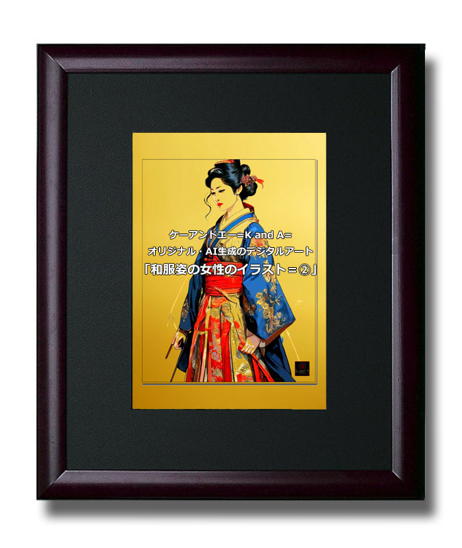 オーダーメードの純金名刺・純金アートはケーアンドエー！